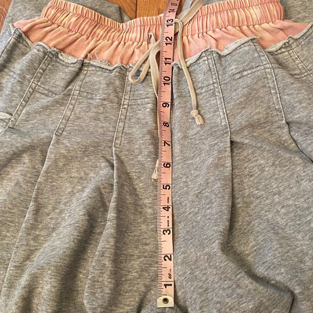 Oli & Hali pants OLI HALI sweatpants casual grey sweats womens sz small wide leg - Picture 8 of 12